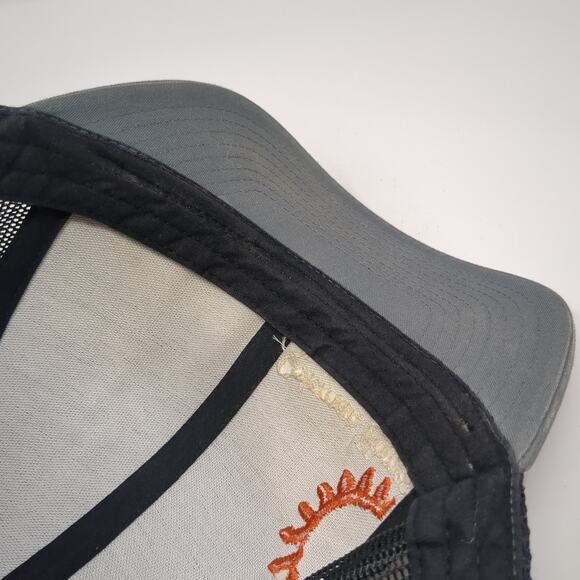 Coleman Homes Snapback Mesh Back Trucker Hat Gray One Size Colorblock - Picture 8 of 10